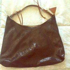 COPY - Black Shiny Shoulder Bag Sorial